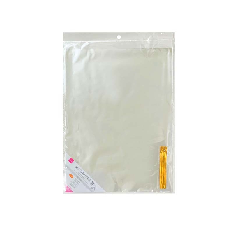 Clear Plastic Bag 40cm x 30cm