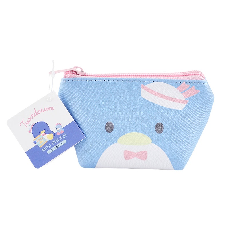 Mini Pouch Boat Shape Tuxedosam Face