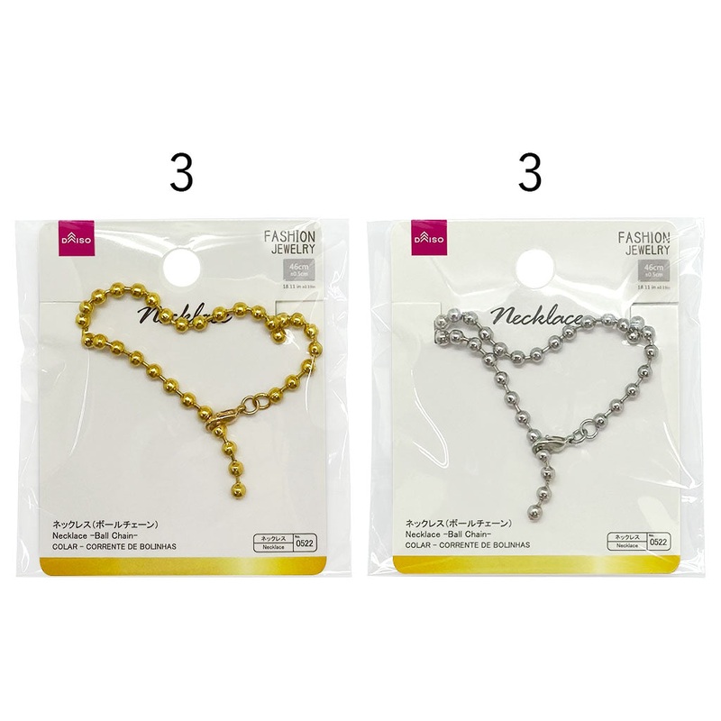 Necklace -Ball Chain-