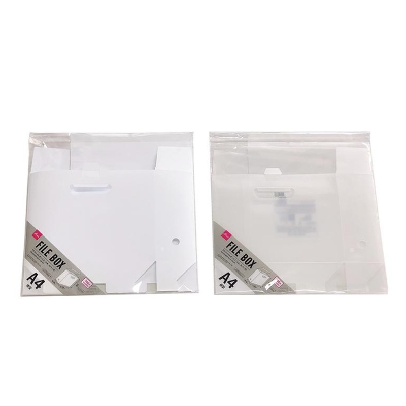 PP File Box A4 with Cover