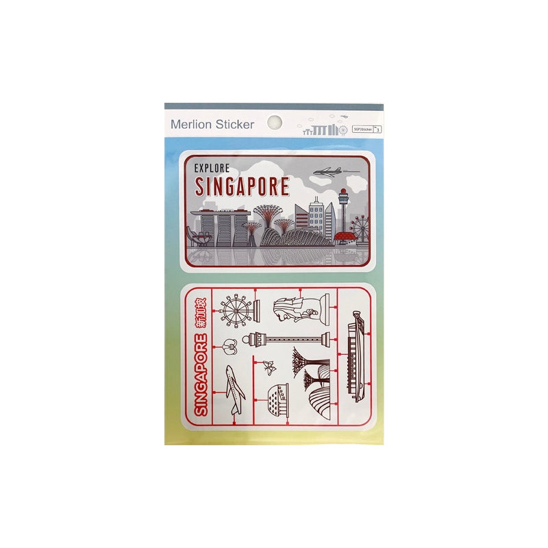 Sgp Sg Merlion Sticker 6