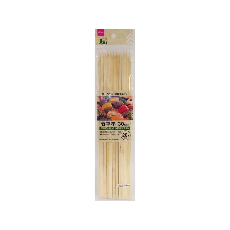 Bamboo Flat Skewer 11.81in