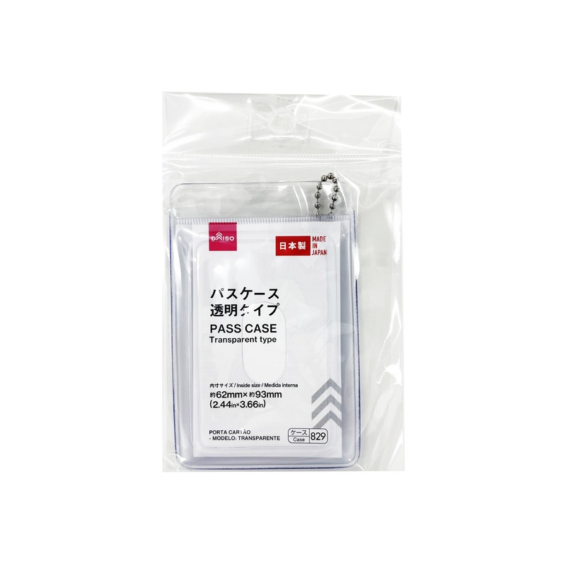 Pass case(Transparent half type)