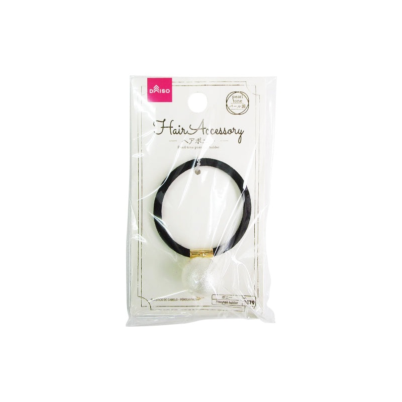 Pearl Tone Ponytail Holder