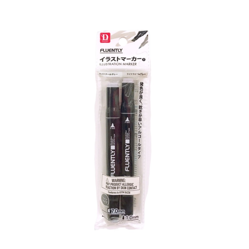 Illustration Marker-Light Cool Gray-Light Warm Gray-