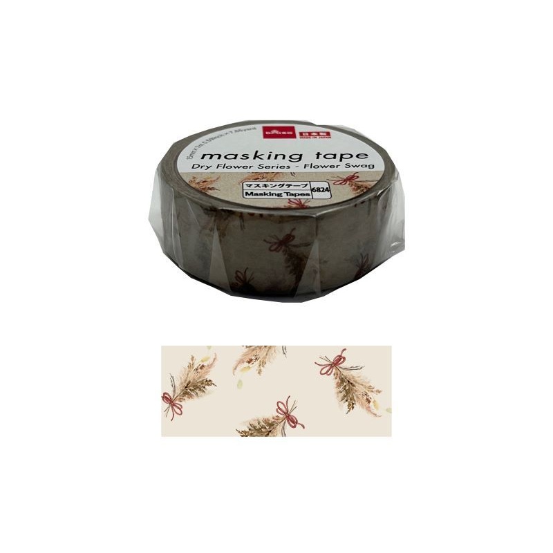 Masking Tape Dry Flower Series Flower Swag