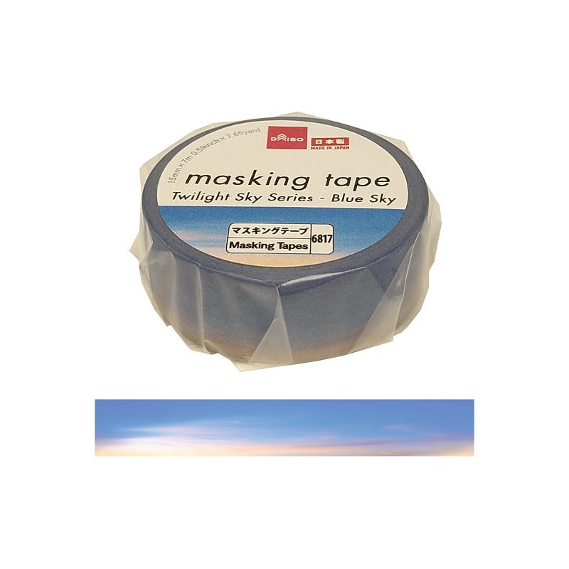 Masking Tape Twilight Sky Series Blue Sky