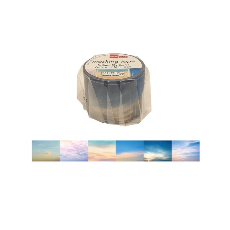 Masking Tape Twilight Sky Series Pattern 3cm
