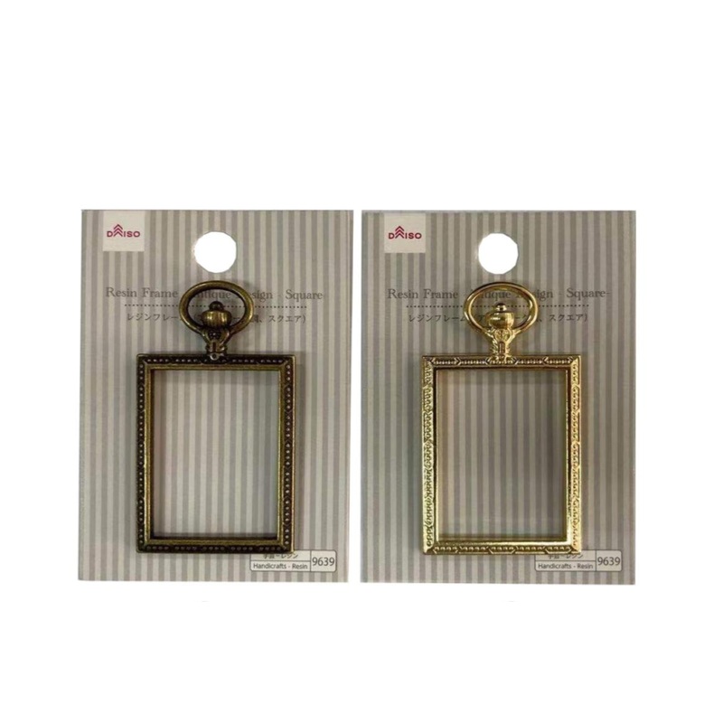 Resin Frame Antique Design Square