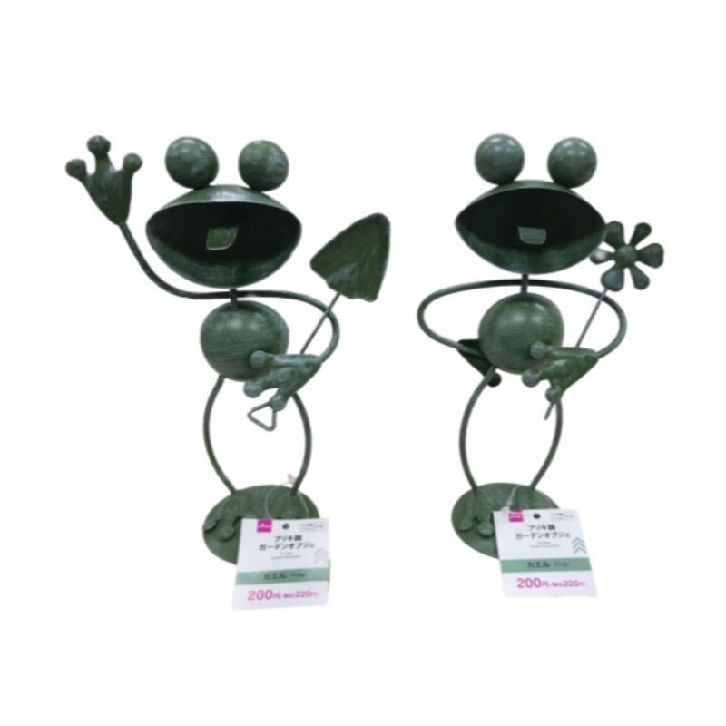 Tin Style Garden Decoration Frog