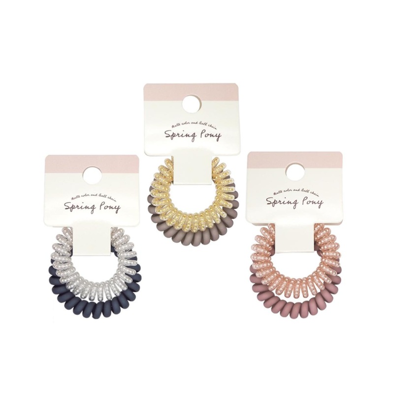 Spring Pony Matte Color and Ball Chain