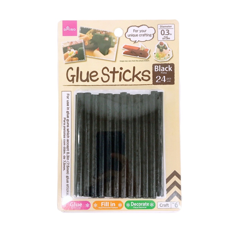 Glue Stick 24 Sticks Black