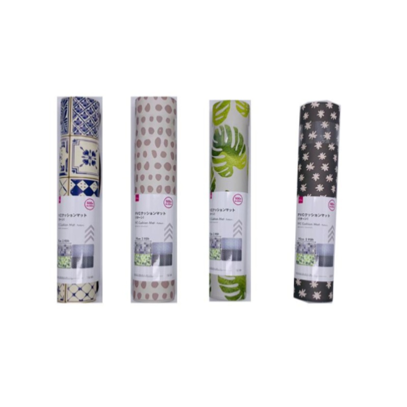 PVC Cushion Mat - Pattern - 2.95ft x 1.47ft - 90cm x 45cm