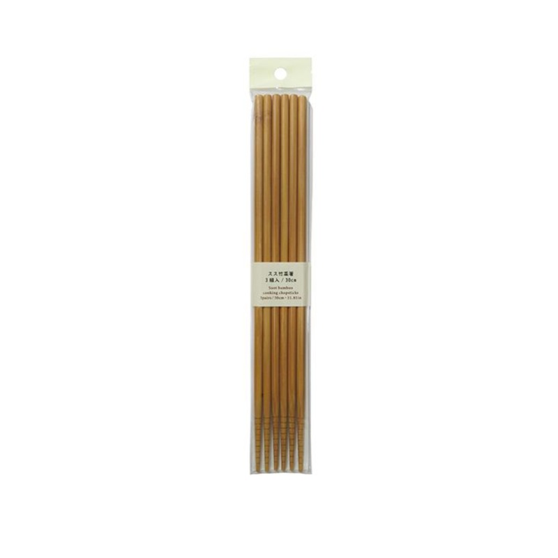 Soot Bamboo Cooking Chopstick 30cm