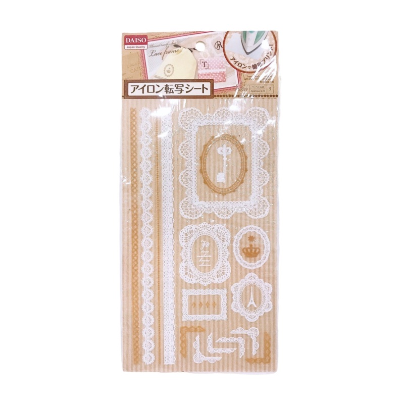 Thermal transfer sheet Lace frame