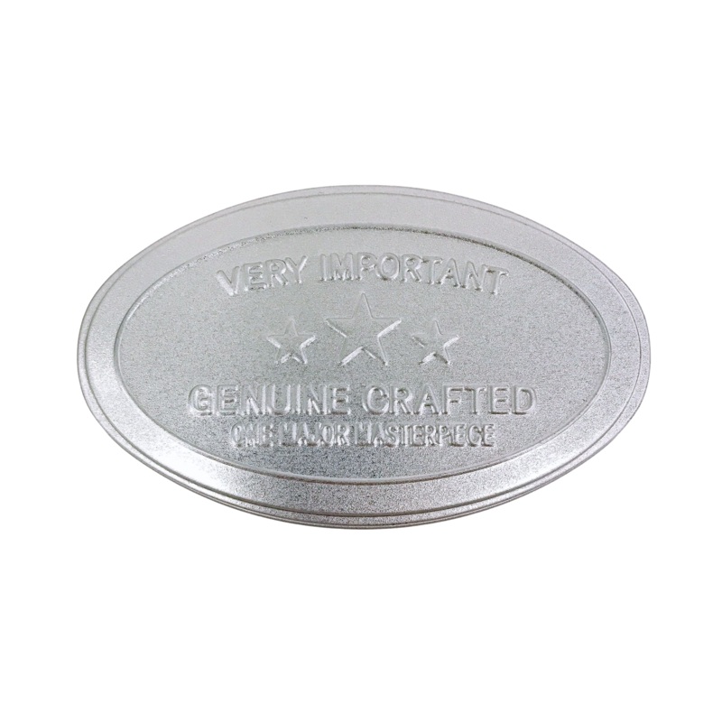 Multipurpose Tin Case - Oval - 10cm x 6cm x 3.8cm