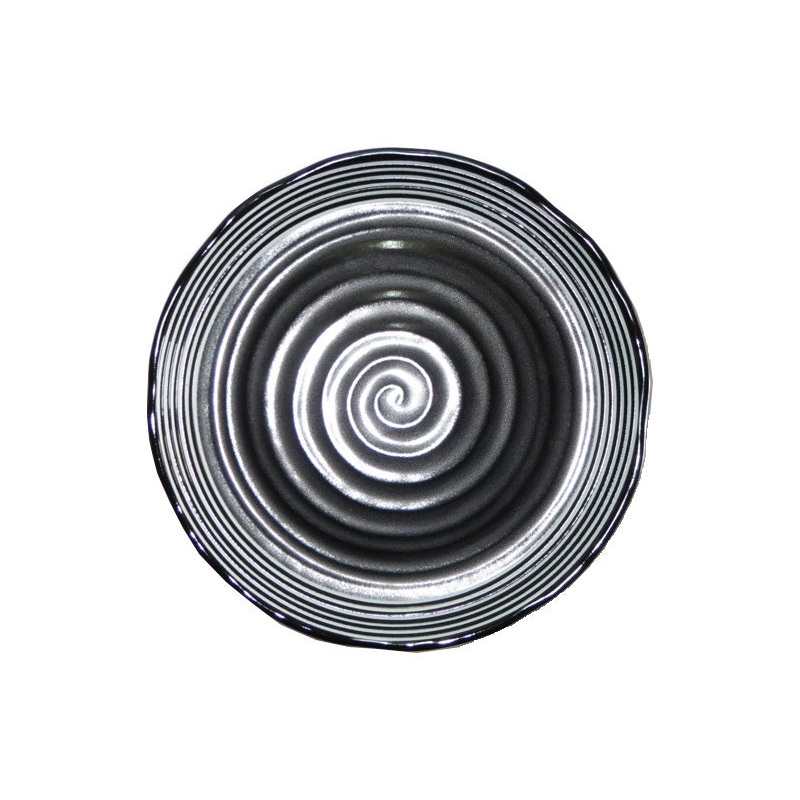 Plate Monotone Ring Black