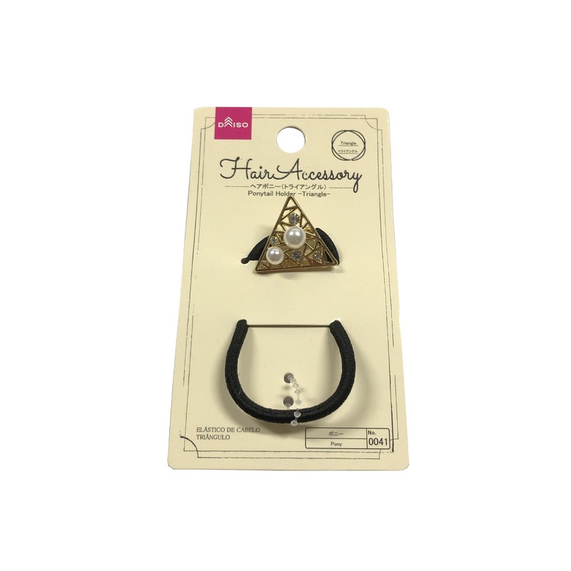 Ponytail Holder Triangle