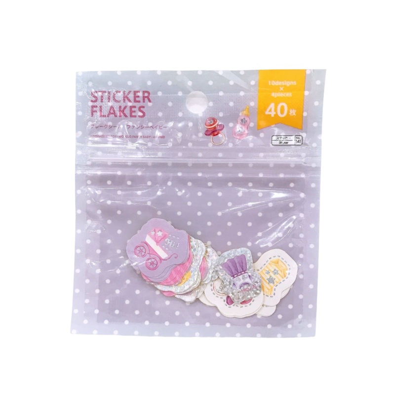 Sticker Flakes (Fancy Baby  40Pieces)