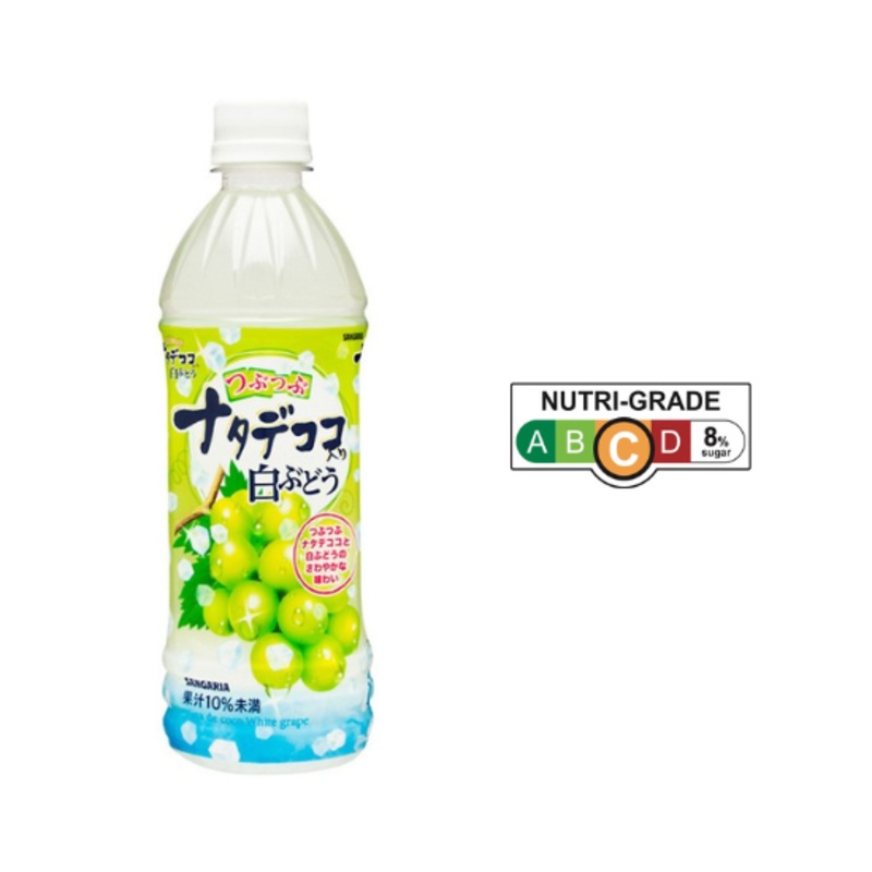 White Grape with Nata de Coco