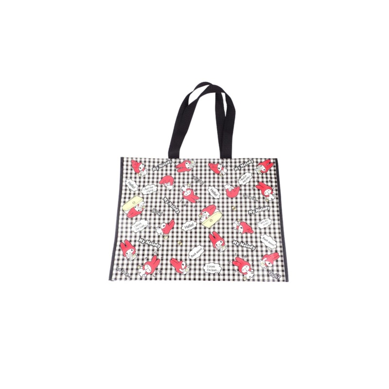 Tote Bag Horizontal Type My Melody Check