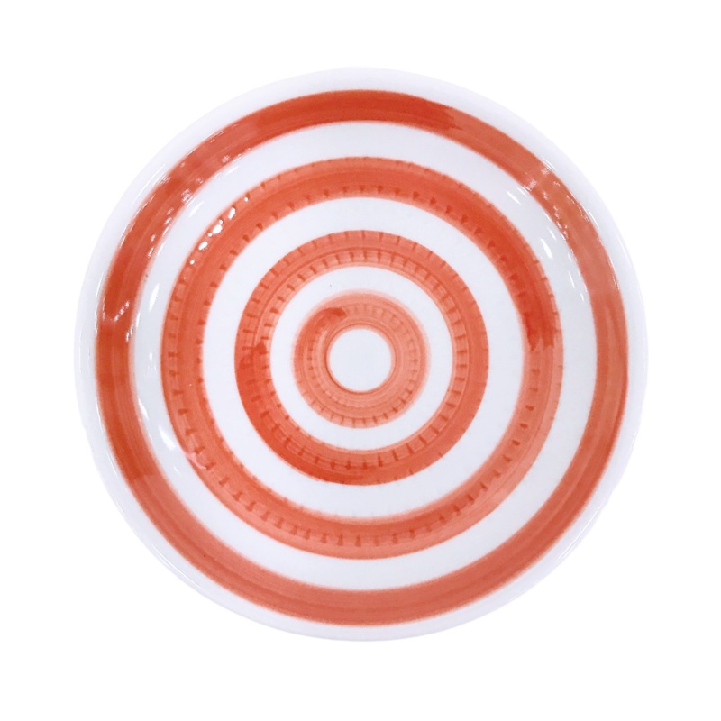 Tochiri 4 Inch Plate -Red-