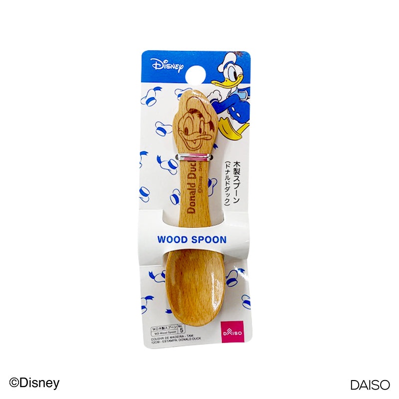 Wood Spoon 4.72in Donald Duck