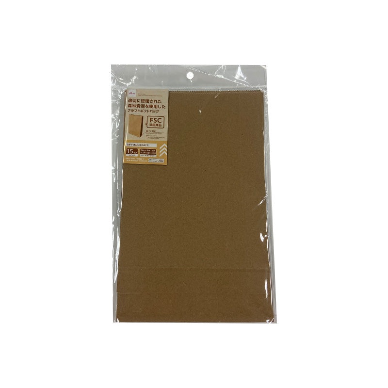 Gift Bag Kraft 11.02in x 7.08in x 2.36in