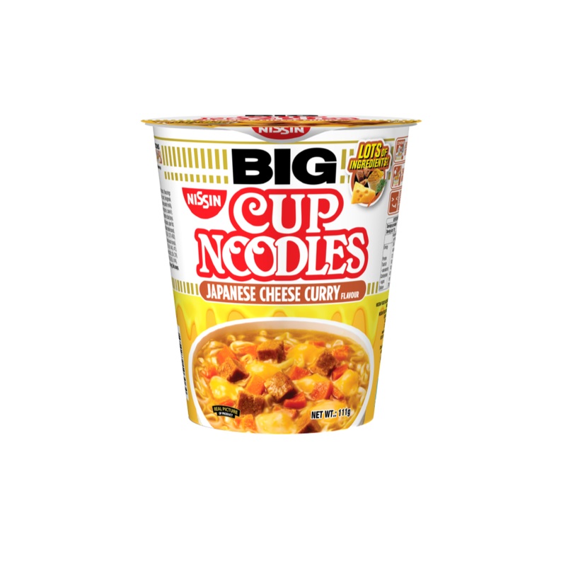 Nissin Big Cup Noodle Japanese Cheese Curry