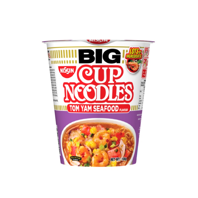 Nissin Big Cup Noodles Tom Yam Seafood