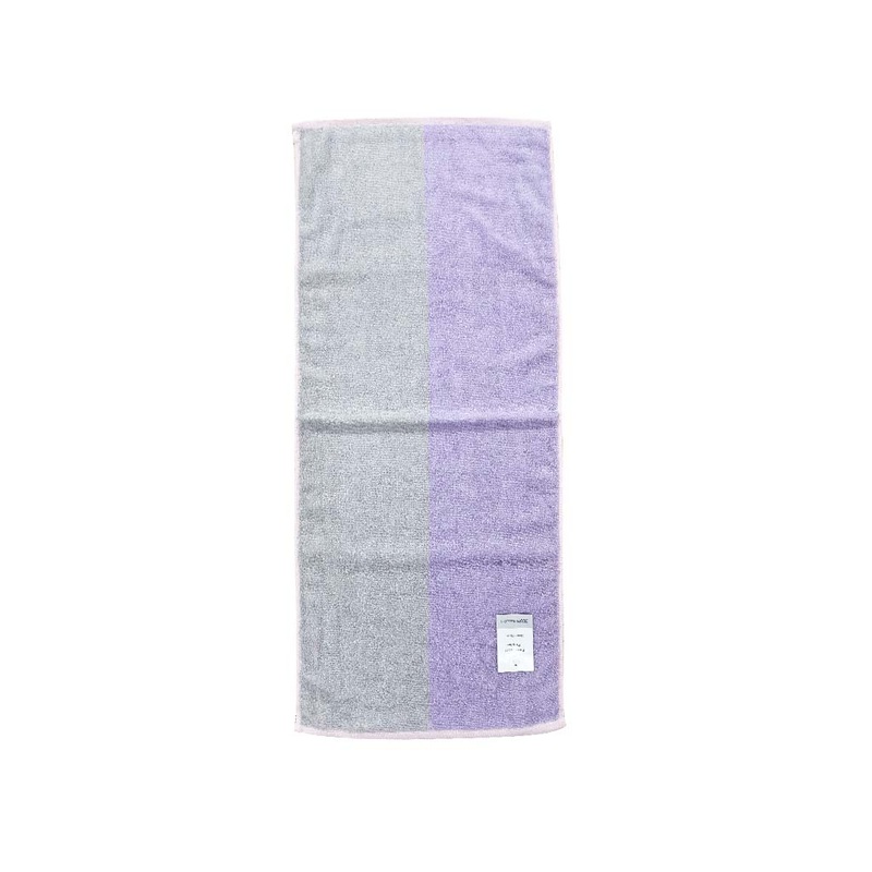 Face Towel Bicolor Purple Flossy