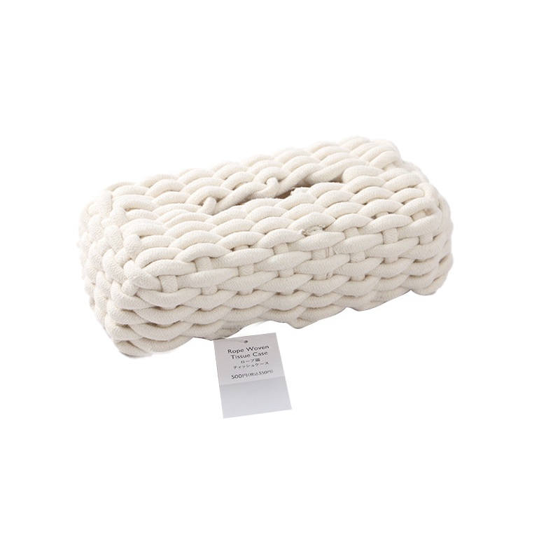 Rope Woven Tissue Case