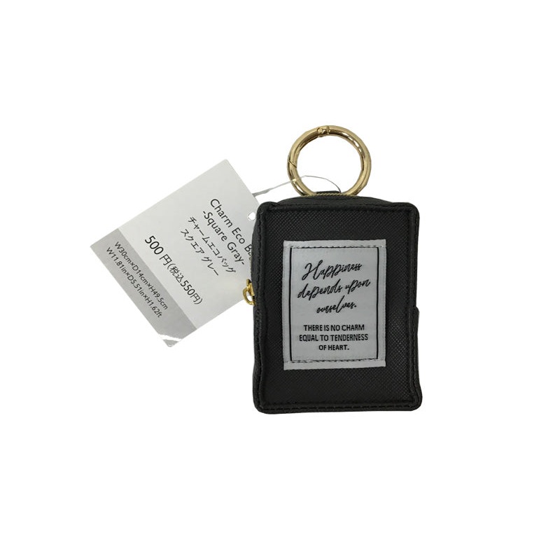 Charm Eco Bag Square Grey