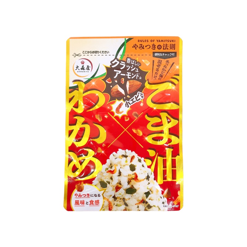 Omoriya Addictive Law Seaweed Mixed Rice Sesame Oil Flavor