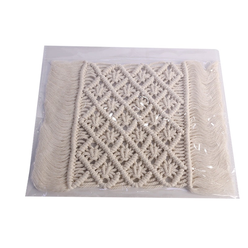 Rope Woven Mat Diamond Shape