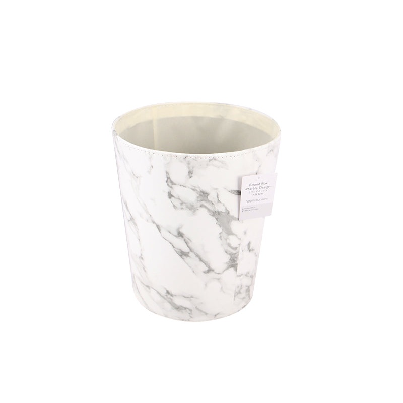 Round Box Marble Design