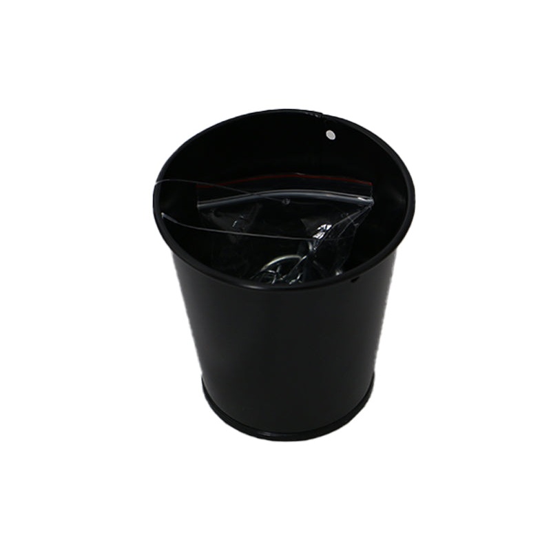Hanging Pot Cover -Black - Diameter 3.34in x H3.34in - 8.5cm x 8.5cm-