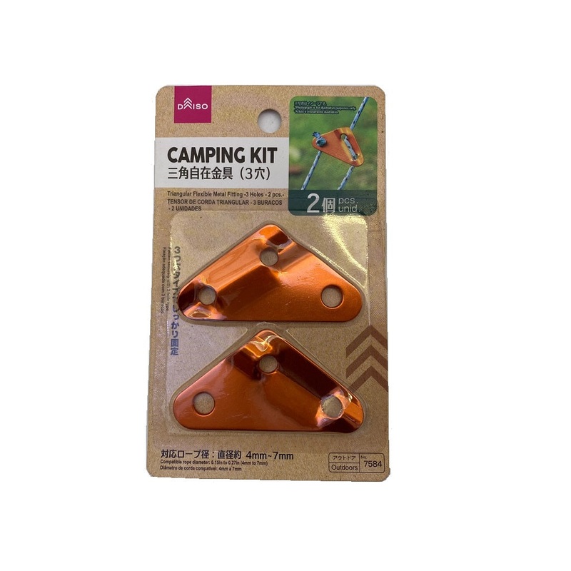 Triangular Flexible Metal Fitting Three Holes