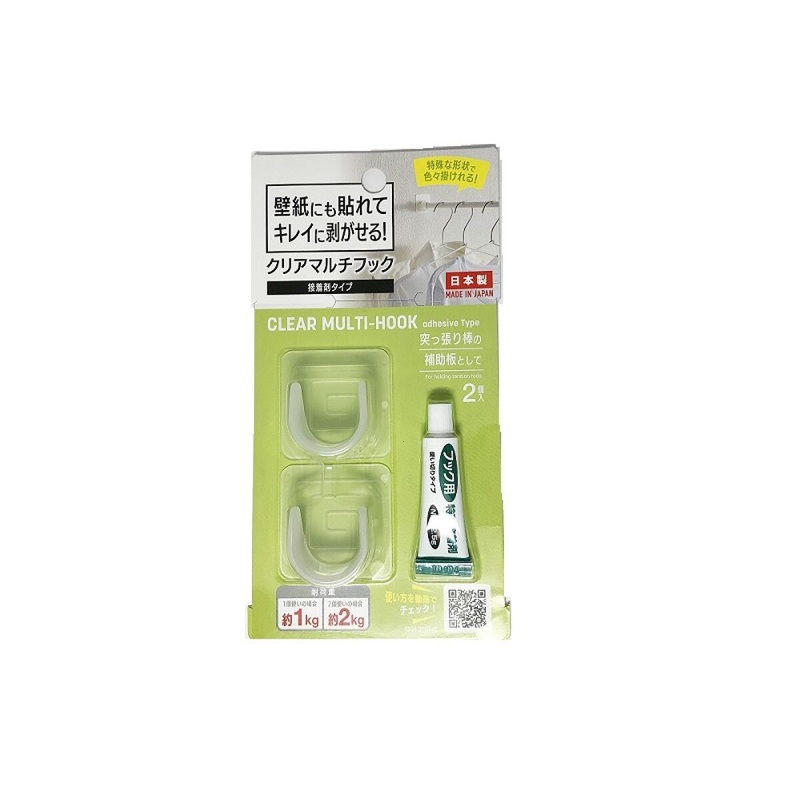 Clear Multi-Hook Adhesive Type