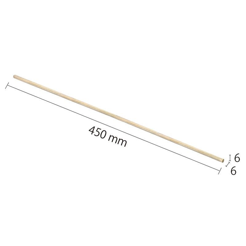 Cylindrical Lumber 450mm x 6mm