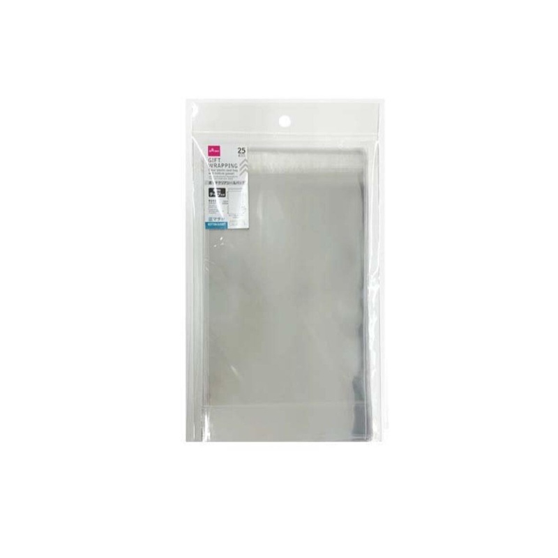 Bottom Gusset Clear Seal Bag 23cm x 15cm x 6cm