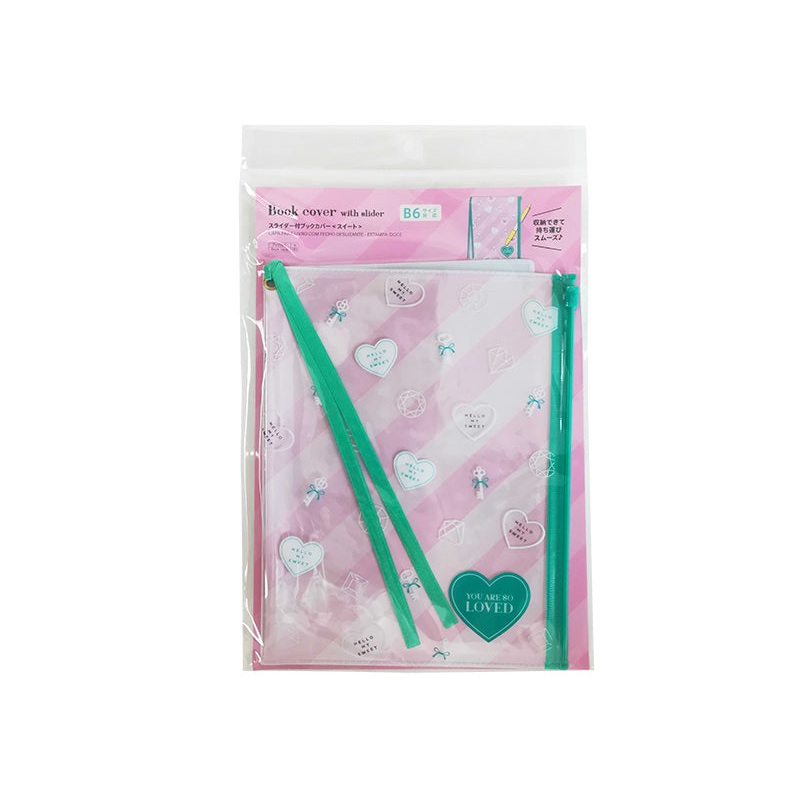 Book Cover with Slider Sweet Ribbon