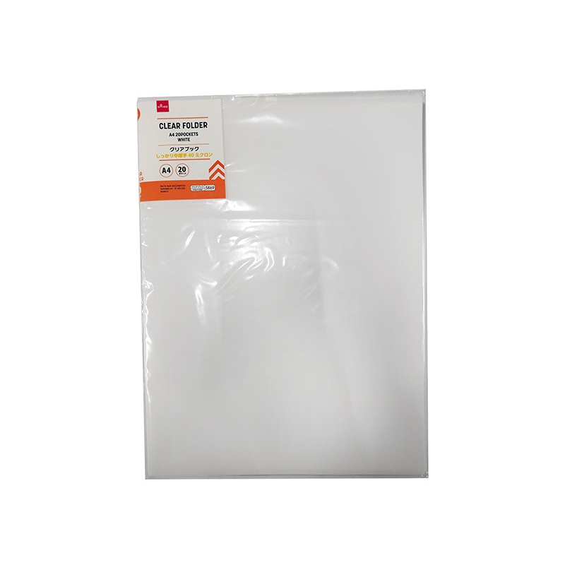 Clear Folder A4 White