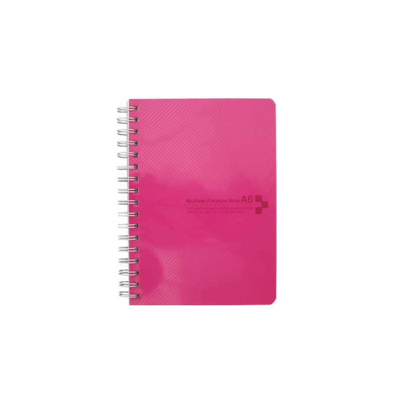 Color Cover Notebook A6 Pink A Ruled