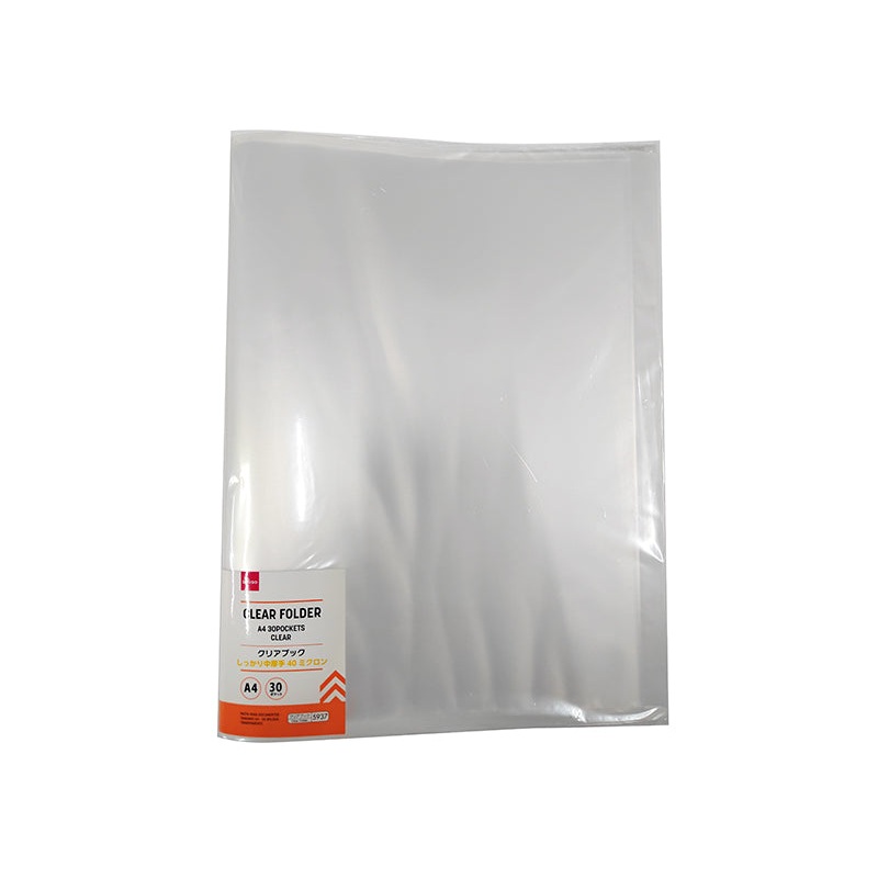 Clear Folder A4 Clear