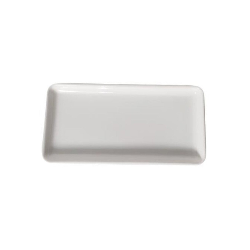 Melamine Coated Tray White 22.5cm x 11.5cm