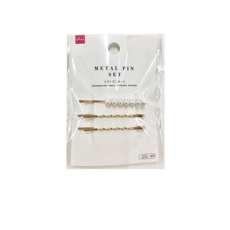 Metal Pin Set Gold