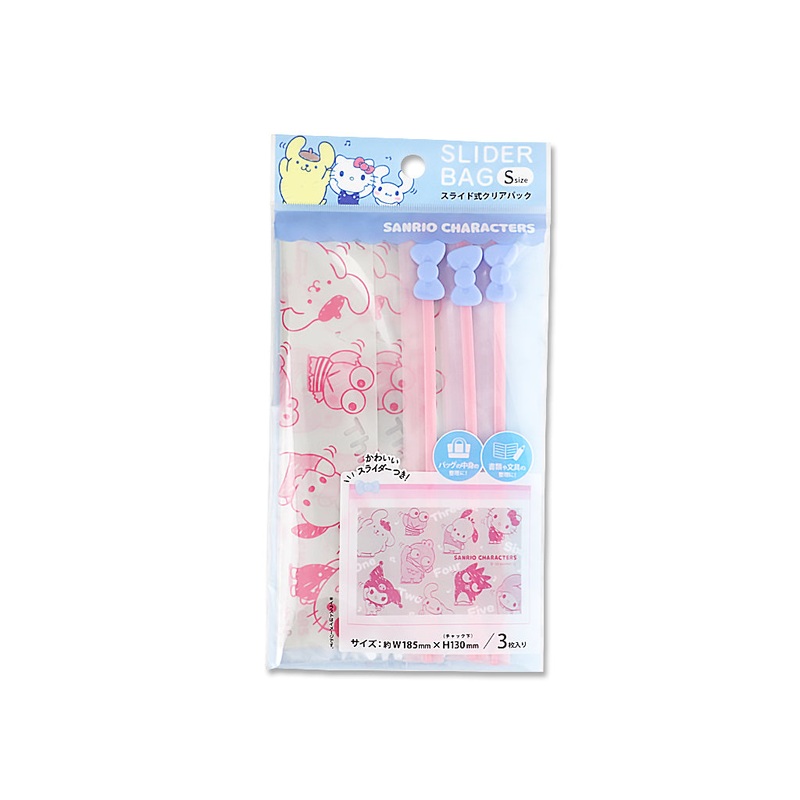 Sliding Clear Pack S Sanrio Characters Gymnastics