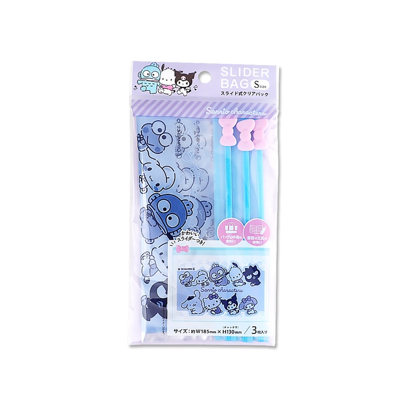 Sliding Clear Pack S Sanrio Characters Hug