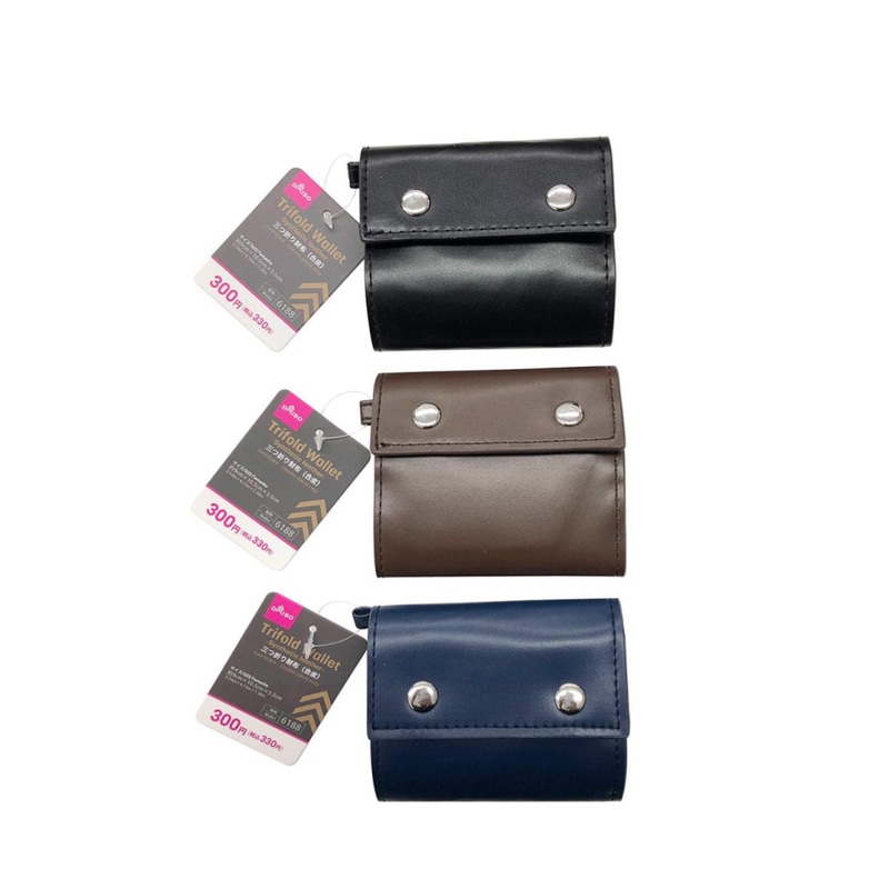 Trifold Wallet Synthetic Leather
